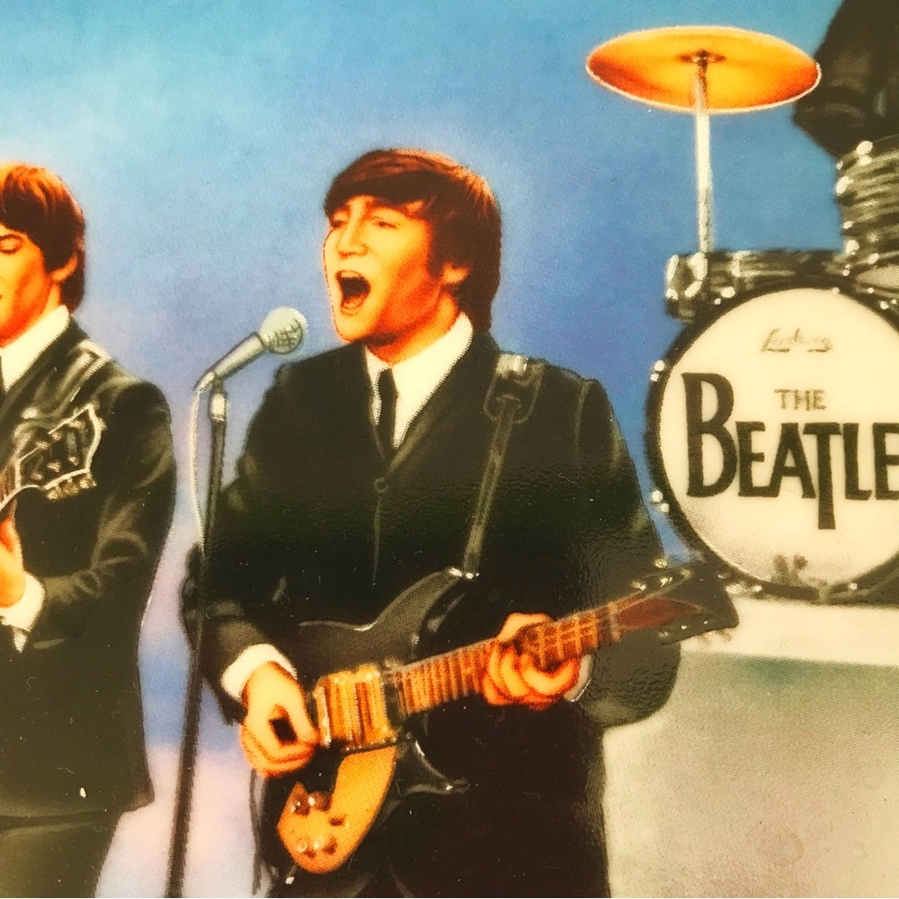 The Beatles ‘Live In Concert’ Collectible Plate, Delphi 1991, Nate Georgio - Picture 4 of 8